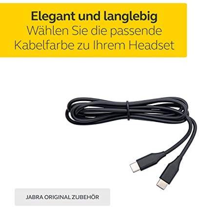 Jabra Evolve2 USB Cable - USB-C to USB-C. 1.2m. Juodas