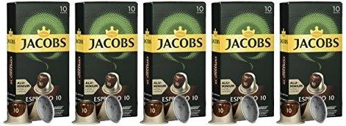 Kavos kapsulės JACOBS Espresso 10 Intenso, 52g