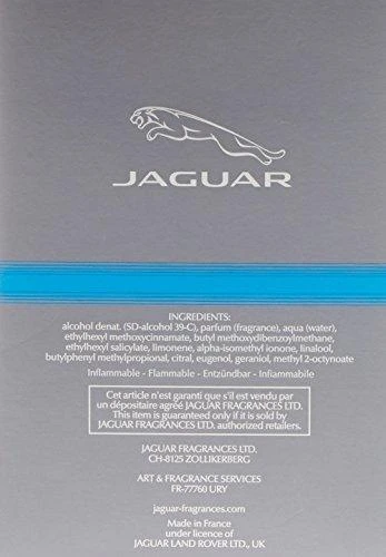 "Jaguar Classic Motion" tualetinis vanduo 100ml