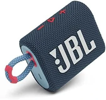 Nešiojama kolonėlė JBL Go 3 BT, tamsiai mėlyna