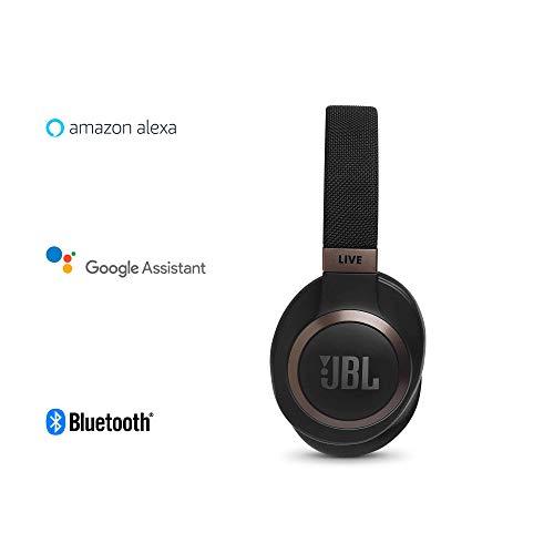 JBL Belaidės triukšmą slopinančios ausinės Live 650BTNC (Juodos) su  mikrofonu | Varle.lt