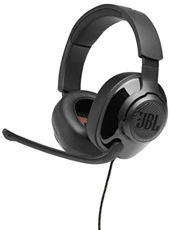 Žaidimų ausinės JBL Quantum 200, Juodos