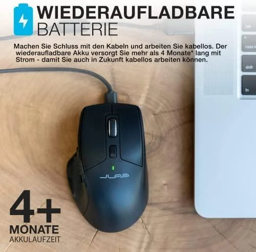 Pelė JLab Audio Jbuds (IEUMJBMOUSERBLK124)