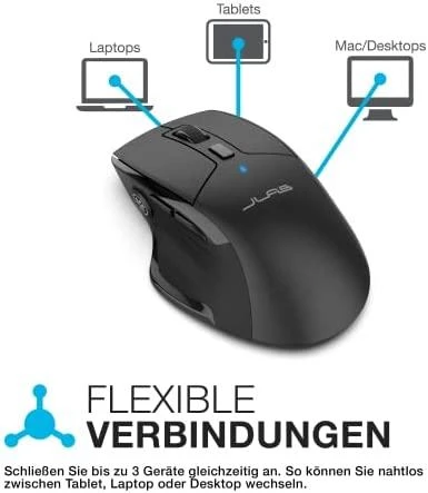 Pelė JLab Audio Jbuds (IEUMJBMOUSERBLK124)