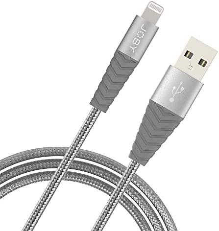 „Lightning“ laidas - Joby „Lightning“–USB laidas 1,2 m, pilkas