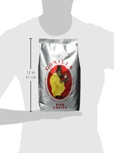 Kavos pupelės GORILLA Espresso Bar Crema, 1kg