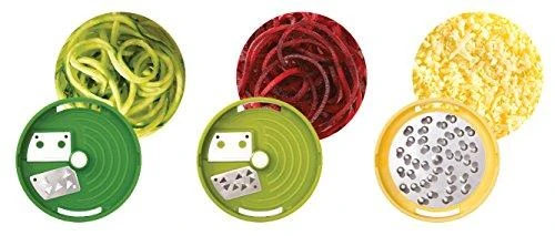 Joseph Joseph Joseph JJ-Spiral daržovėms 3in1 Spiro žalia