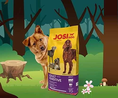 Josidog Adult Sensitive Visavertis ėdalas suaugusiems jautriems šunims, 15 kg
