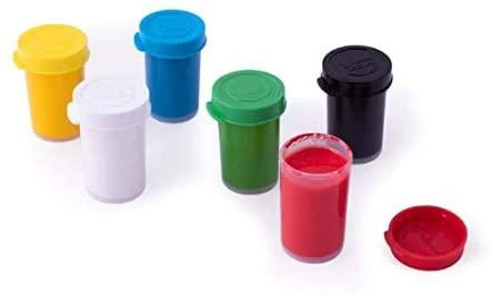 Jovi Tempera Netoksiškas guašas įvairių spalvų, 15 ml talpa, 6vnt