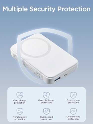 Mini Wireless PowerBank 20W 10000mAh Joyroom JR-W020 (balta)