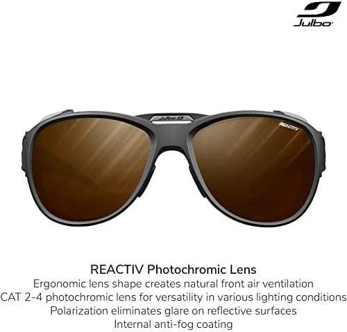 Prancūzija Akiniai Julbo Explorer 2.0 juodas pilkas Reactiv 2-4 polarized