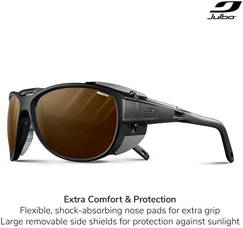 Prancūzija Akiniai Julbo Explorer 2.0 juodas pilkas Reactiv 2-4 polarized