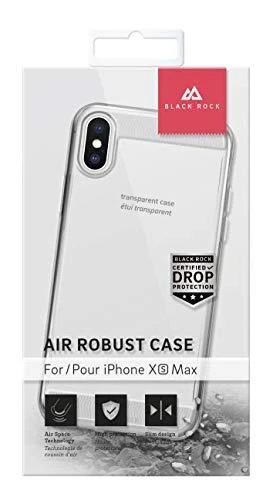 Wd Br Hama Juodas Rock "Air Robust" GSM FUR DĖKLAS, skirtas iPhone Xs MAX, SKAIDRUMAS