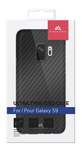 Dėklas HAMA Juodas ROCK "Ultra Thin Iced" Case for Samsung Galaxy S9, Juodas / CARBON SALE