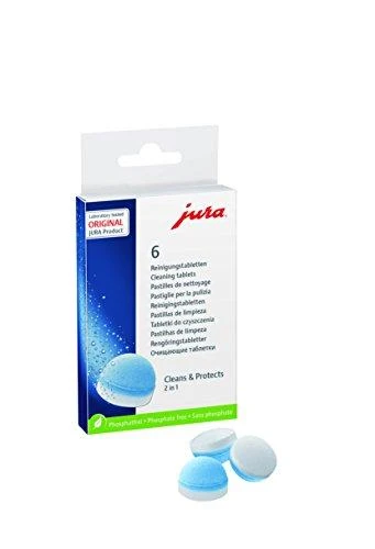 JURA Valymo tabletės, 6 vnt. 24225