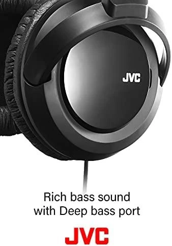 JVC HA-RX330-E Ausinės Su lankeliu Juoda