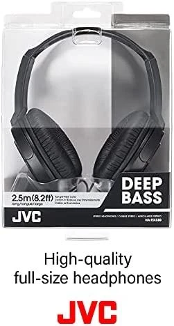 JVC HA-RX330-E Ausinės Su lankeliu Juoda