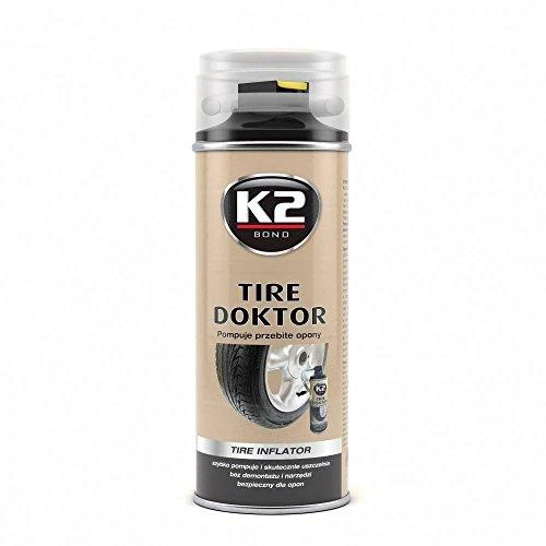 Automobilio padangų klijai K2 TIRE DOKTOR 400 ml.
