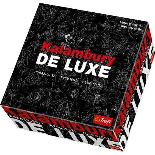 Trefl Kalambūrių žaidimas de Luxe šeimai ir draugams, skatina kūrybiškumą ir stebėjimą