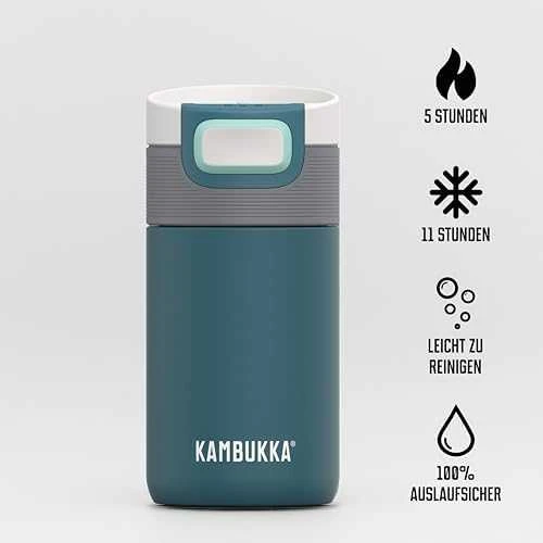 Kambukka Termo puodelis Etna Deep Teal 11-01025, 300 ml