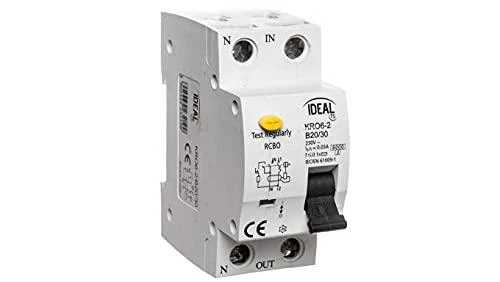 Kanlux 23219 Diferencialinis jungiklis 2P B 20A 0.03A tipas AC KRO6-2/B20/30 23219