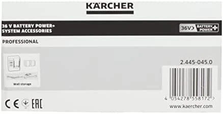 Karcher 36V akumuliatoriaus kroviklio pakuotės galinė pusė