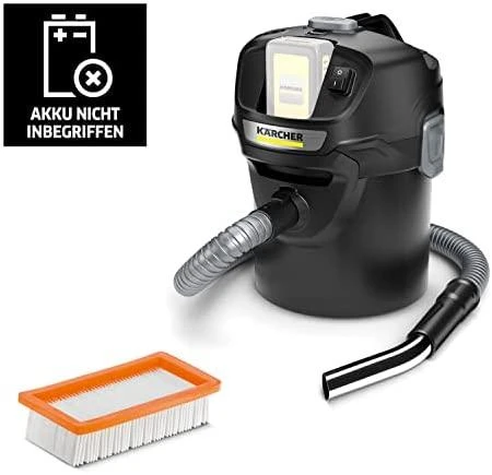 Kärcher pelenų dulkių siurblys AD 2 Battery (be akumuliatoriaus ir kroviklio) 1.348-300.0