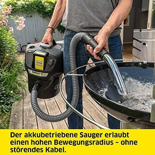 Kärcher pelenų dulkių siurblys AD 2 Battery (be akumuliatoriaus ir kroviklio) 1.348-300.0