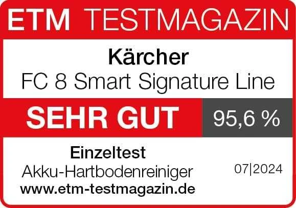 Grindų valmo įrenginys Karcher FC 8 Smart Signature Line