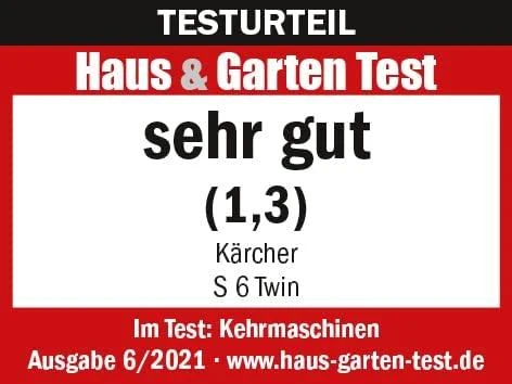 Kärcher stumiama šluota S 6 Twin