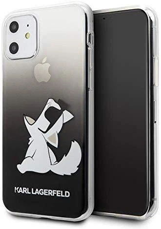 Karl Lagerfeld dėklas, skirtas iPhone 11 KLHCN61CFNRC permatomam kietam dėklui Choupette Fun