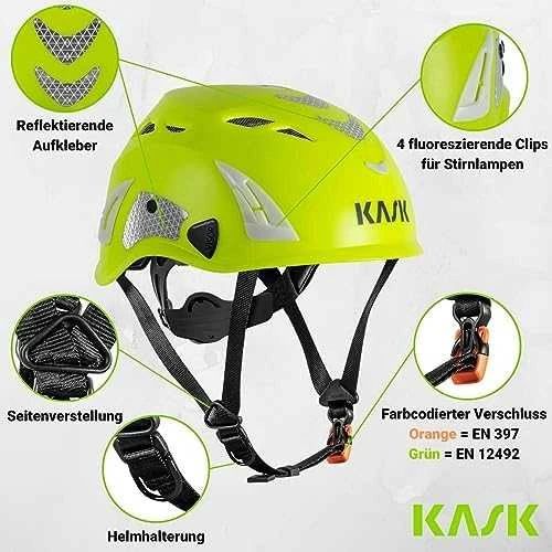 Kask Superplasma ryškus šalmas su funkcinėmis detalėmis