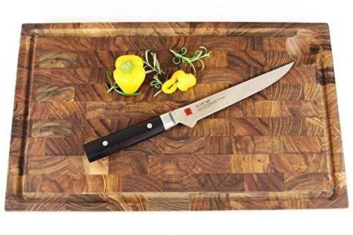 KASUMI Japoniškas kaulinimo peilis, ilgis 16 cm, Damasko plienas DAMASCUS