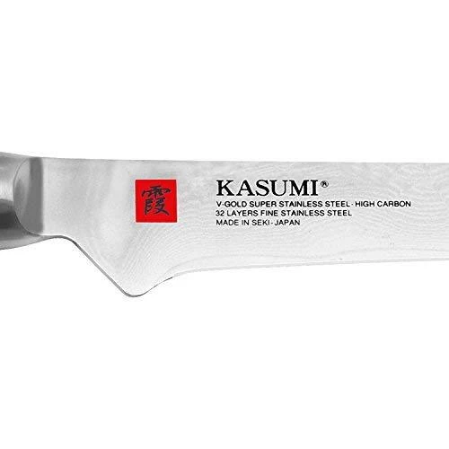 KASUMI Japoniškas kaulinimo peilis, ilgis 16 cm, Damasko plienas DAMASCUS