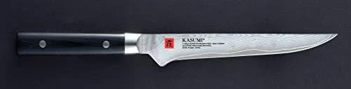 KASUMI Japoniškas kaulinimo peilis, ilgis 16 cm, Damasko plienas DAMASCUS