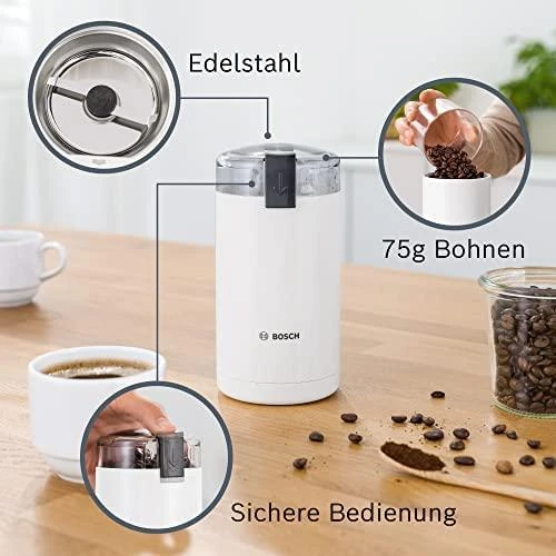 Kavamalė Bosch TSM6A011W, balta