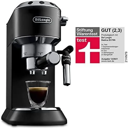 Kavos aparatas DeLonghi Dedica Style EC685.BK, Juodas