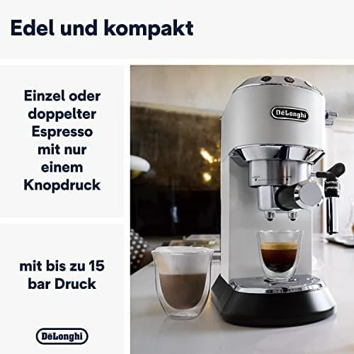 Kavos aparatas  DeLonghi EC685.W Dedica Style