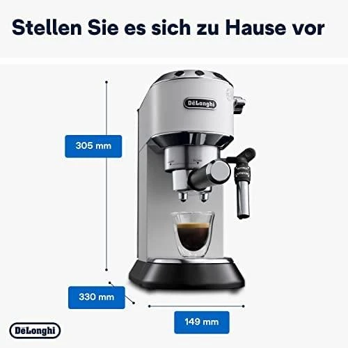 Kavos aparatas  DeLonghi EC685.W Dedica Style