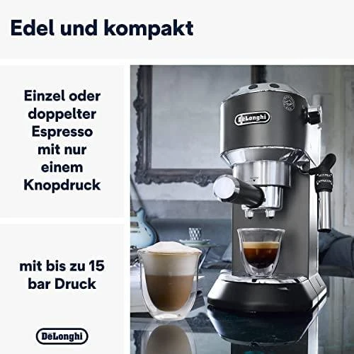 Kavos aparatas DeLonghi Dedica Style EC685.BK, Juodas