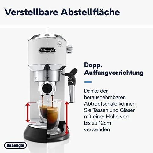Kavos aparatas  DeLonghi EC685.W Dedica Style