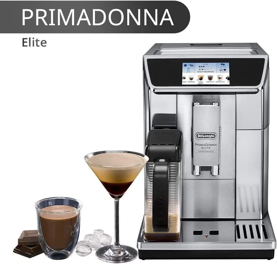 Kavos aparatas DELONGHI ECAM650.85.MS Fully-automatinis, 1450W, Inox/Juodas color
