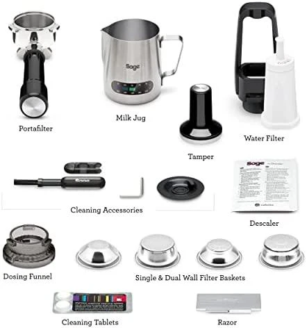 Kavos virimo aparatas SAGE SES875 the Barista Express