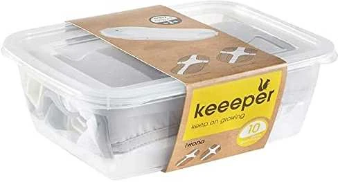 Keeeper OK vonios įdėklas, pilkas, 10340