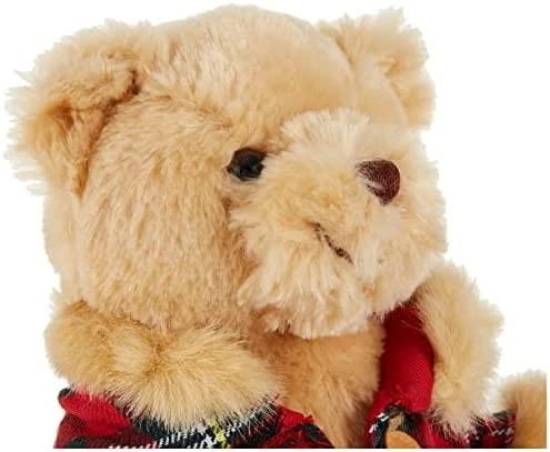 Keel Toys Pliušinis meškutis su paltu, 20 cm