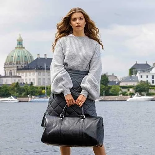 DBRAMANTE1928 KASTRUP 2 WEEKENDER BAG - Juodas (2ND GEN)