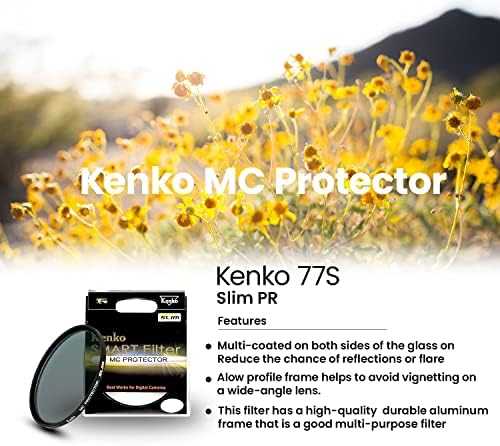 Kenko Filtras Smart MC Protector Slim 77mm