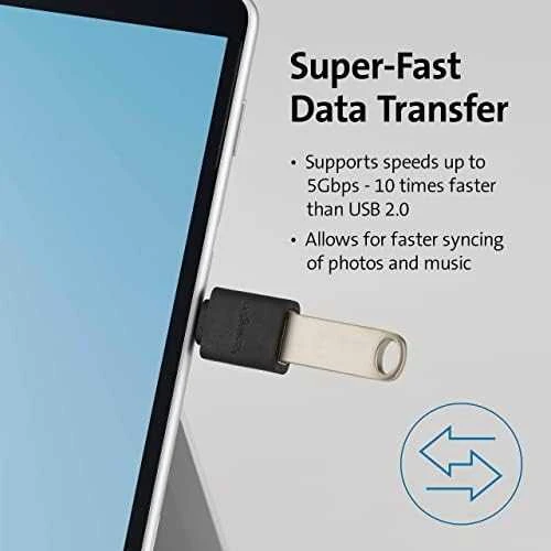KENSINGTON USB-C Į USB-A/CA1010 KABELIO ADAPTERIS