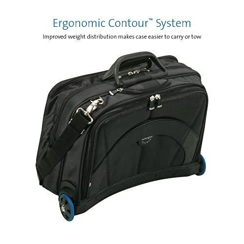 Kensington Contour kompiuterio dėklas 40,6 cm (16") Dėklas-kuprinė Juoda