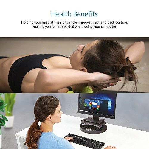 Laikiklis Leitz Monitoriaus stovas KENSINGTON SmartFit Spin2, juoda sp.